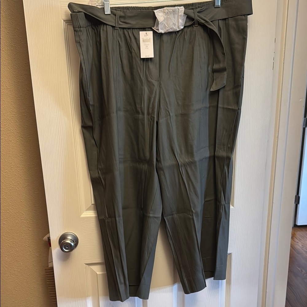 J. Jill Green Capris Relaxed Fit High-Rise